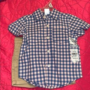 Carter’s baby boy matching set